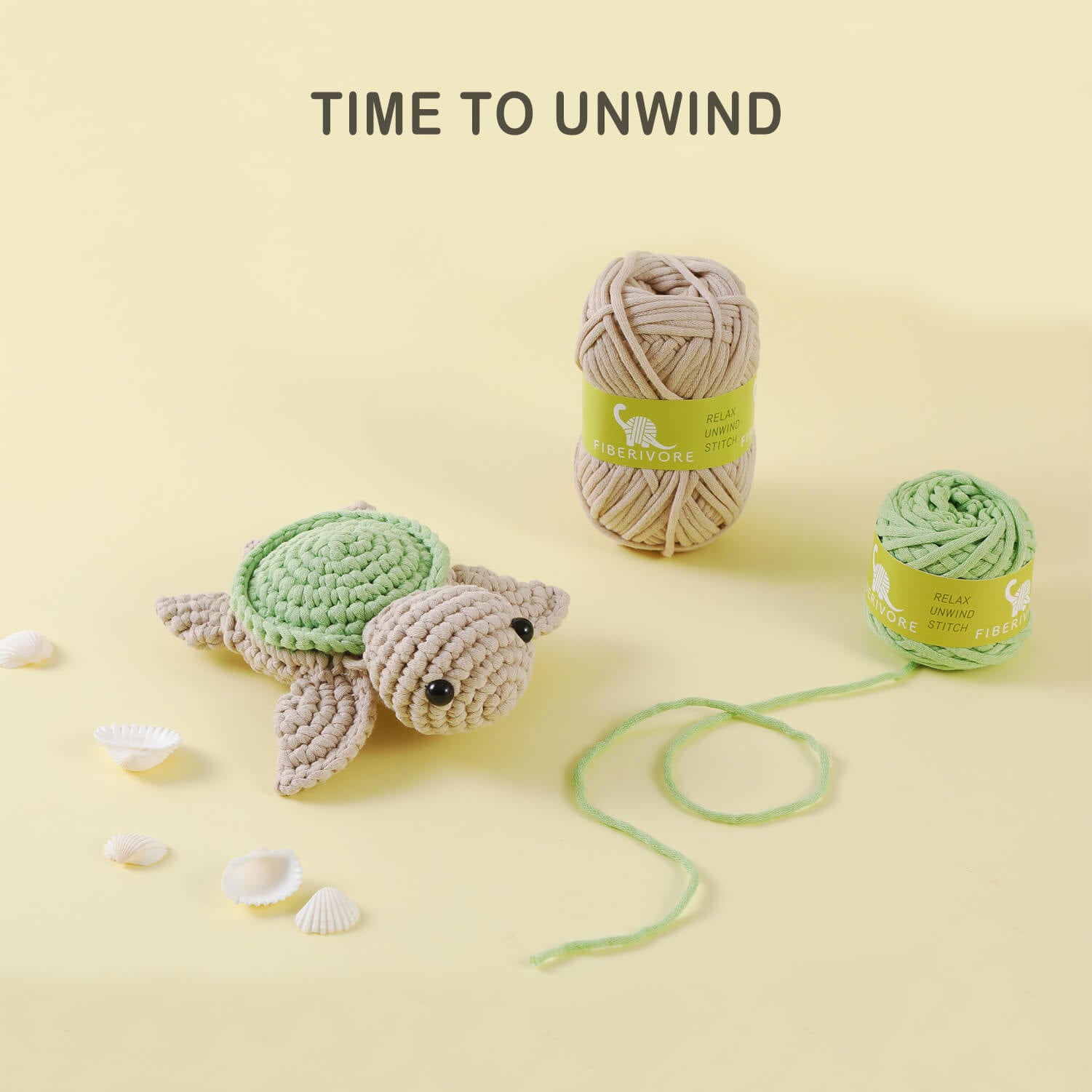 Crochet KIT for Beginners, Learn to Crochet Amigurumi KIT 